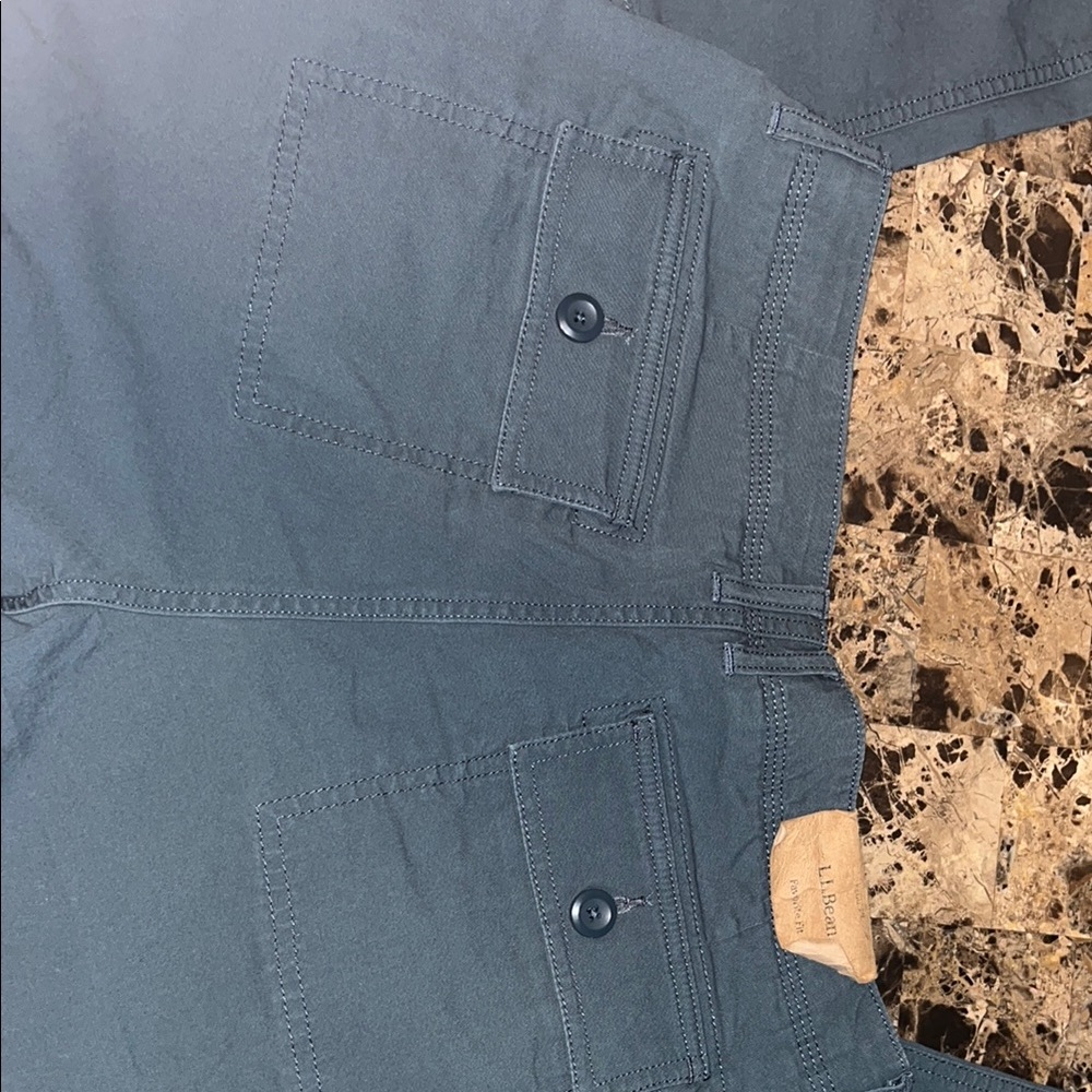 L.L. Bean Slate Blue Utility Pants